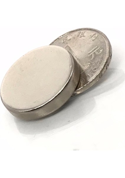 3 Adet 25 x 5 mm Yuvarlak Hüçlü Neodyum Mıknatıs Çap 25 mm Kalınlık 5 mm