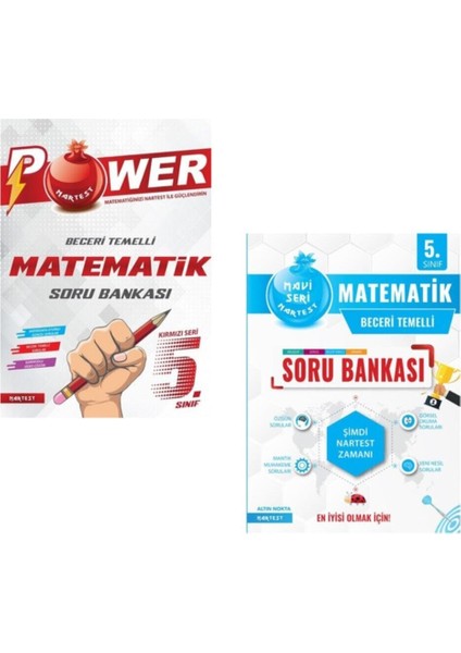 5. Sınıf Matematik Power ve Soru Bankası Seti