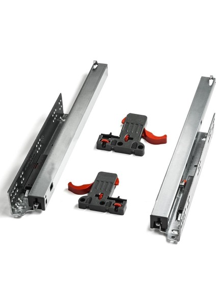 Smart Slide Tek Açılım Frenli Ray 400 mm