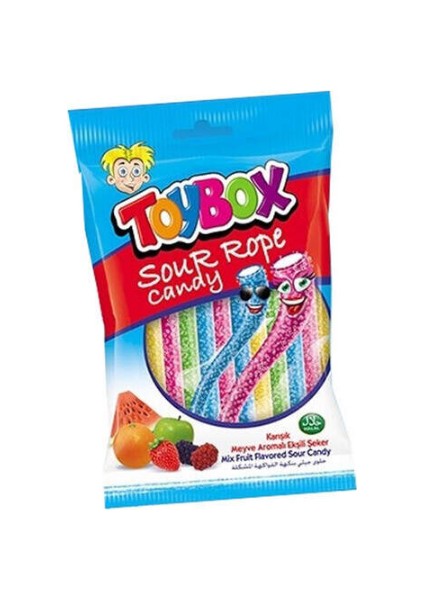 Yumuşak Şeker Sour Rope 80 gr