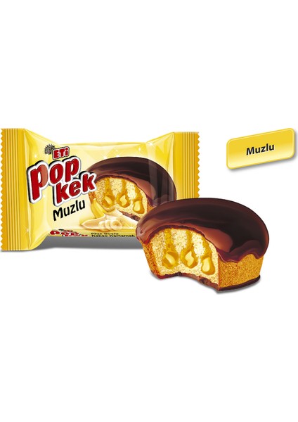 Popkek Muzlu Kek 60 g x 24 Adet