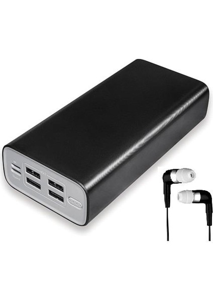 X17 30.000mAh / 4usb - DCA0030 + Dexim Kulaklık