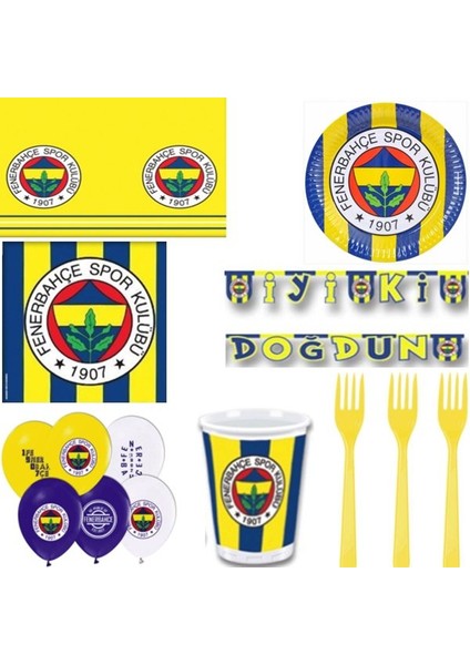 Fenerbahçe 8 Kişilik Parti Seti