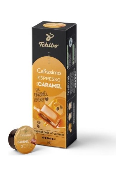 Espresso Caramel 10'lu Kapsül Kahve