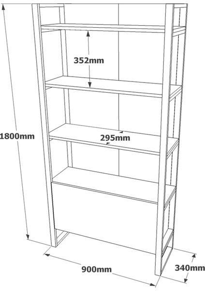 ML6 Iron Metal Aksamlı Kitaplık Kapaklı fırsatları