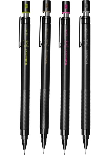 Track Mekanik Uçlu Kurşun Kalem Seti 0.7 mm 4 Renk