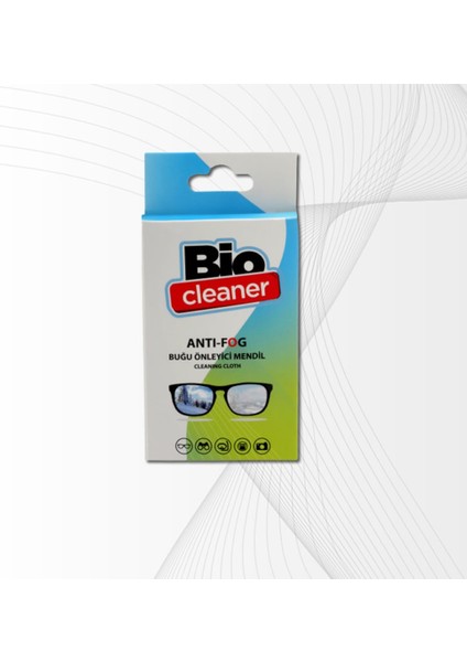 Bioclean Buğu Önleyici Antifog Bez Gözlük Için
