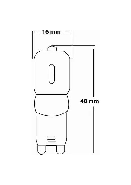 G9 Dim LED Ampül 3 W 20 W Beyaz Işık BA29-00393