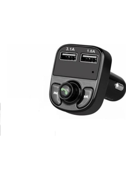 Car X8 Bluetooth Araç Kiti Fm Transmitter
