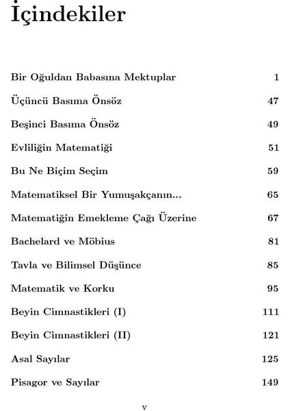 Matematik ve Korku - Ali Nesin