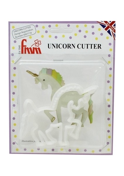 Cakes Party Unicorn Cutter Plastik Kesme Seti