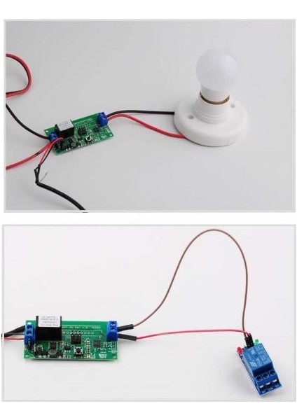 Sv 5V-24V Güvenli Gerilim Wifi Kablosuz Anahtarı Akıllı Ev App Kontrol Modülü