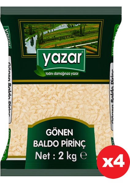 Gönen Baldo Pirinç 2 kg x 4 Paket