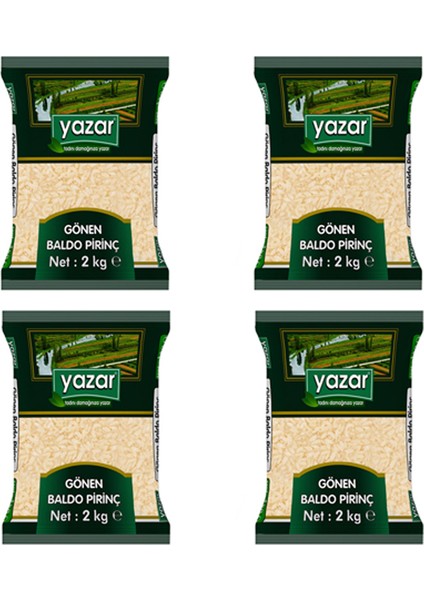 Gönen Baldo Pirinç 2 kg x 4 Paket