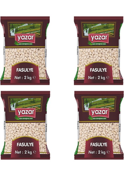 Kuru Fasulye 2 kg x 4 Paket