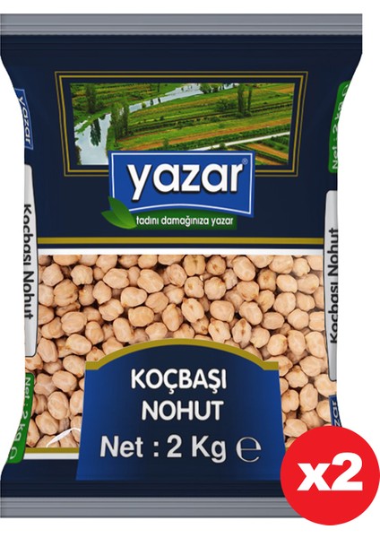 Koçbaşı Nohut 2 kg x 2 Paket