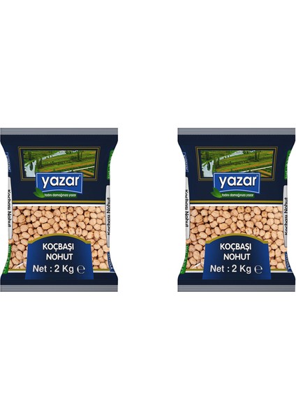 Koçbaşı Nohut 2 kg x 2 Paket