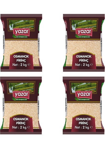 Osmancık Pirinç 2 kg x 4 Paket