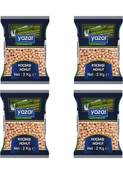 Koçbaşı Nohut 2 kg x 4 Paket