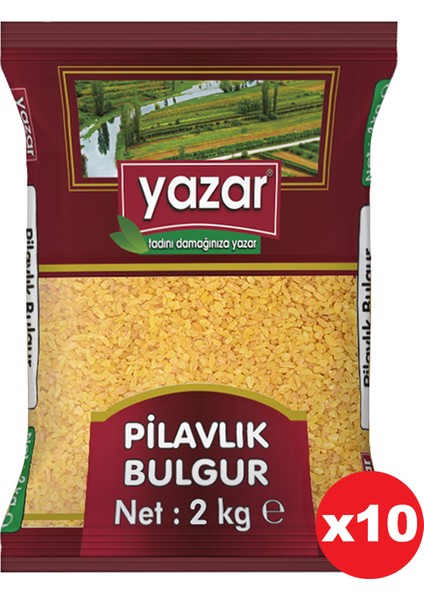 Pilavlık Bulgur 2 kg x 10 Paket