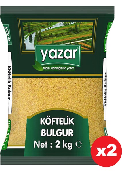 Köftelik Bulgur 2 kg x 2 Paket