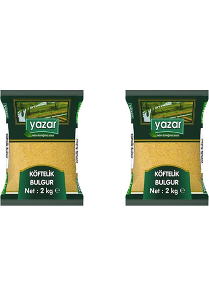Köftelik Bulgur 2 kg x 2 Paket fiyatları