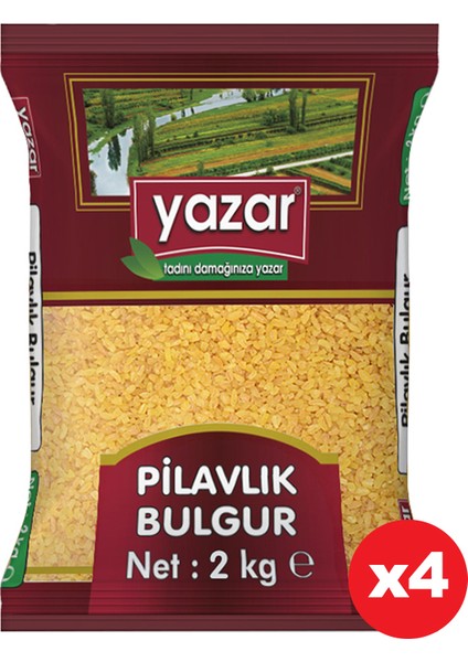 Pilavlık Bulgur 2 kg x 4 Paket