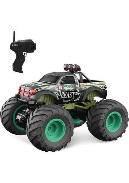 Uzaktan Kumandalı Şarjlı Monster Truck Jeep Canavar Kamyon Araba 1:18 Ölçek fiyatları