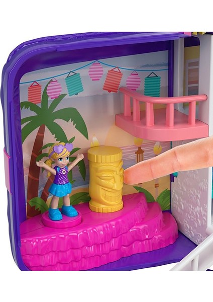 Polly Pocket Dünyası Oyun Setleri Plaj Eğlencesi Çantası FRY40