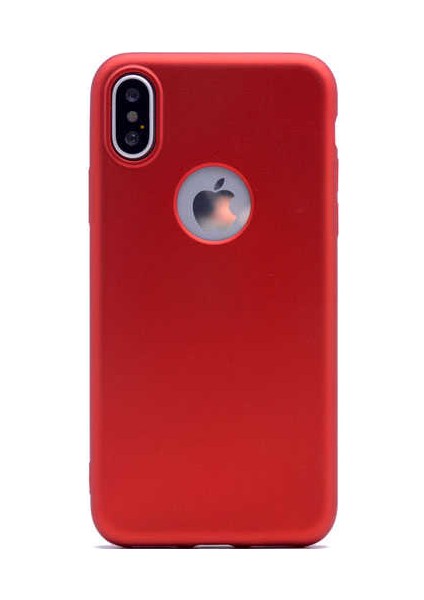 - iPhone x - Kılıf Mat Renkli Esnek Premier Silikon Kapak