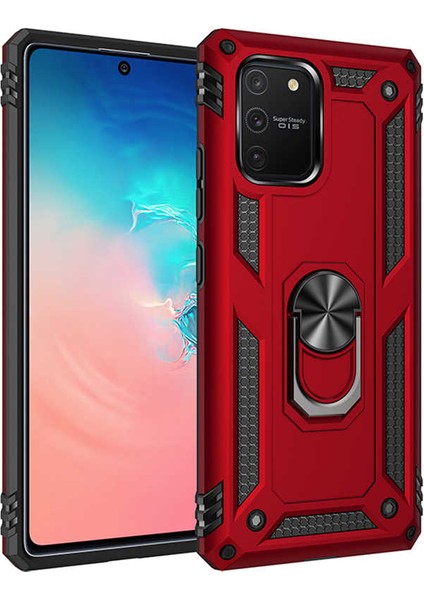 Samsung Galaxy A91 (S10 Lite) Uyumlu Kılıf Army Standart Koruma ve 5 Katmanlı Sağlamlık