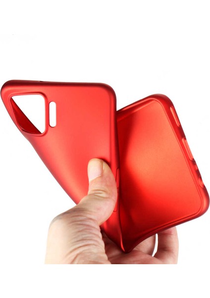 Oppo A73 Kılıf Yumuşak Dokulu Soft Esnek Ince Mat Renkli Lüks Premier Silikon Kapak