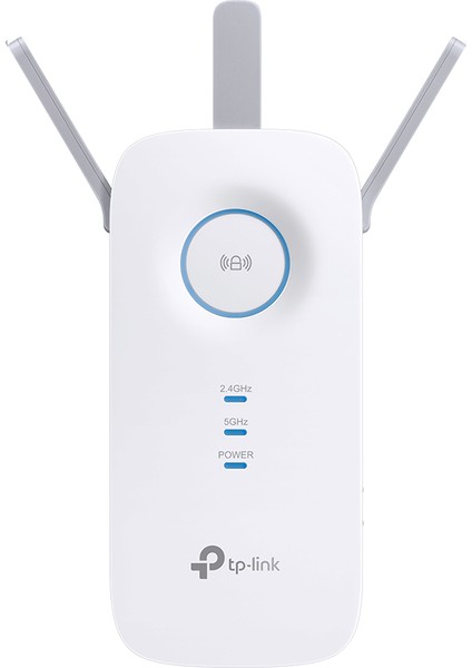 TP-Link RE550, AC1900 Mbps, 1 Gigabit Bağlantı Noktalı Wi-Fi Güçlendirici/Hotspot, Access Point Modu, Tüm Wi-Fi Yönlendiriciler ile Çalışır, Wi-Fi 5 Menzil Genişletici