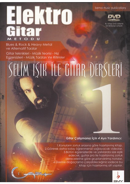 Elektro Gitar Metodu-1 Dvd'li - Selim Işık