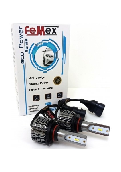 Eco Power Hb4 9006 Şimşek Etkili Zenon Csp LED Xenon