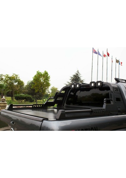 Nissan Navara 2010 Sonrası AQM4WD Ledli Rollbar