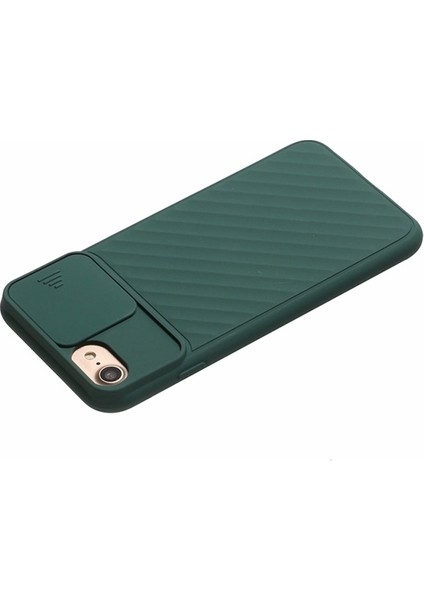 Apple İphone 87 Se 2020 Kılıf Kamera Kapatan Koruyucu Sürgülü Kılıf Al32167 Yeşil fiyatları