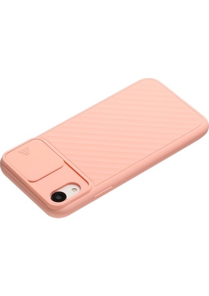 Apple İphone Xr 6.1 İnch Kılıf Kamera Kapatan Koruyucu Sürgülü Kılıf Al32172 Pembe fiyatları