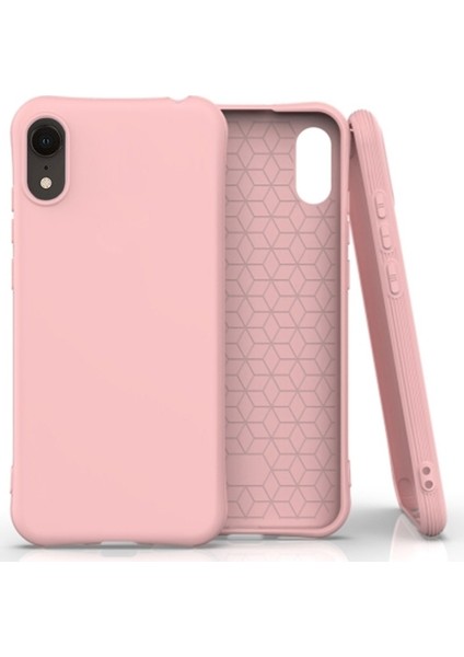 Apple İphone Xr 6.1 İnch Shockproof Tpu Soft Slim Silikon Kılıf Al32245 Pembe