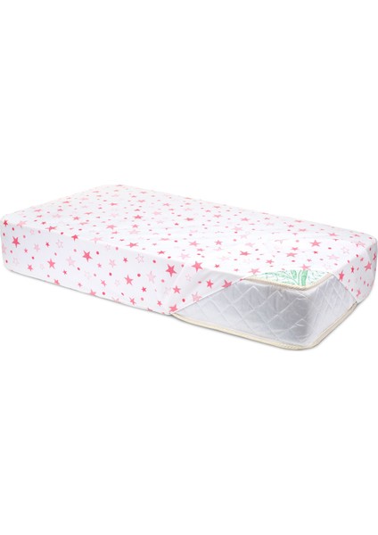 Pink Star Fitted Çift Kişilik Çarşaf 160X200 cm modelleri