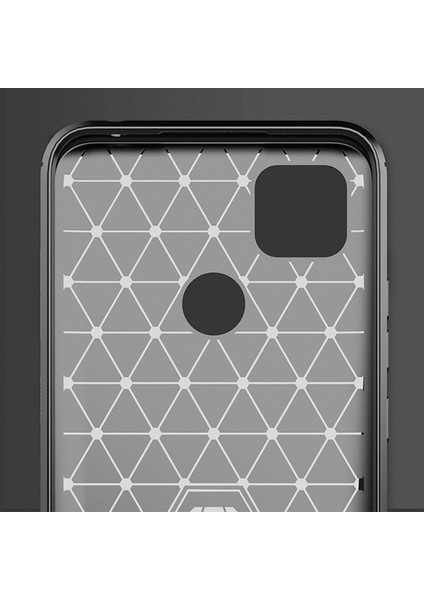 Xiaomi Redmi 9C Brushed Carbon Fiber Silikon Kılıf Al33445 Kırmızı fırsatları