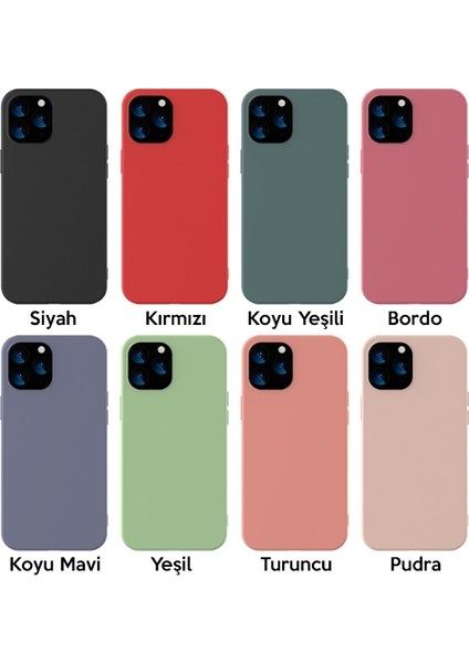Apple İphone 12 Mini 5.4 Liquid Silicone Lansman Soft Silikon Kılıf Al33240 Siyah