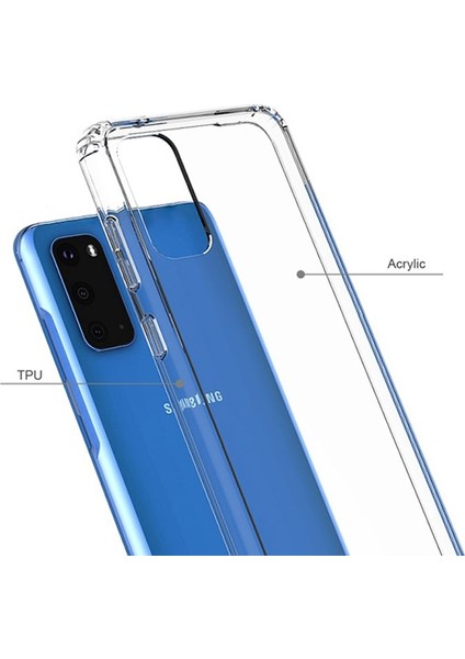 Samsung Galaxy A01 Antidrop Darbe Emici Silikon Kılıf Al32189 Şeffaf fiyatları