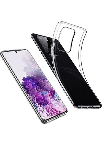 Samsung Galaxy S20 Ultra Kamera Korumalı Silikon Kılıf Al32202 Şeffaf fiyatları