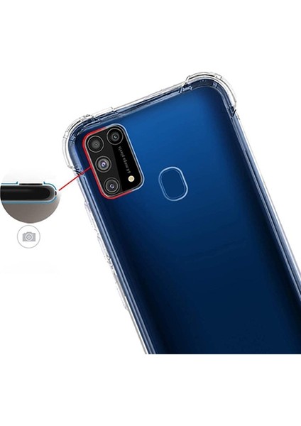 Samsung Galaxy M31S Antidrop Silikon Kılıf Shockproof Kılıf Al33433 Şeffaf fırsatları