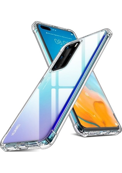 Huawei P40 Antidrop Darbe Emici Silikon Kılıf Al32194 Şeffaf fiyatları