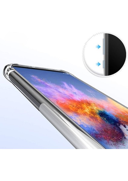 Huawei Y6S Antidrop Darbe Emici Silikon Kılıf Al32198 Şeffaf modelleri