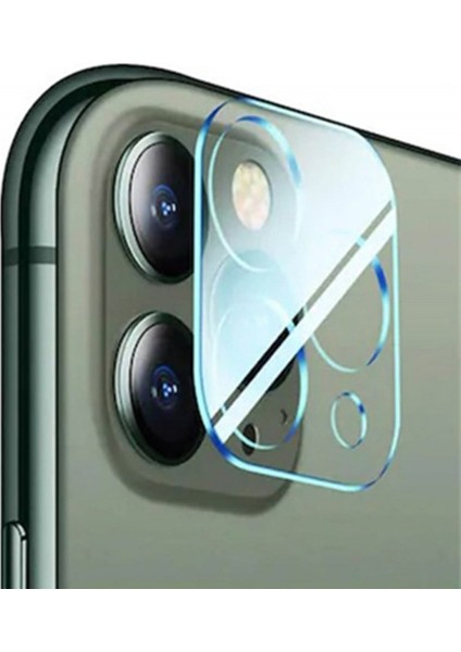 Apple İphone 12 Pro Max 6.7 Full Tempered Kamera Koruyucu Cam Al33419 Şeffaf