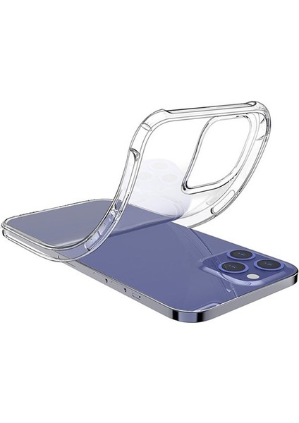 Apple İphone 12 Pro Max 6.7 Antidrop Silikon Kılıf Shockproof Kılıf Al33437 Şeffaf fiyatları