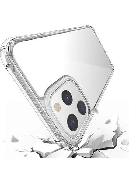 Apple İphone 12 Pro Max 6.7 Antidrop Silikon Kılıf Shockproof Kılıf Al33437 Şeffaf indirimleri